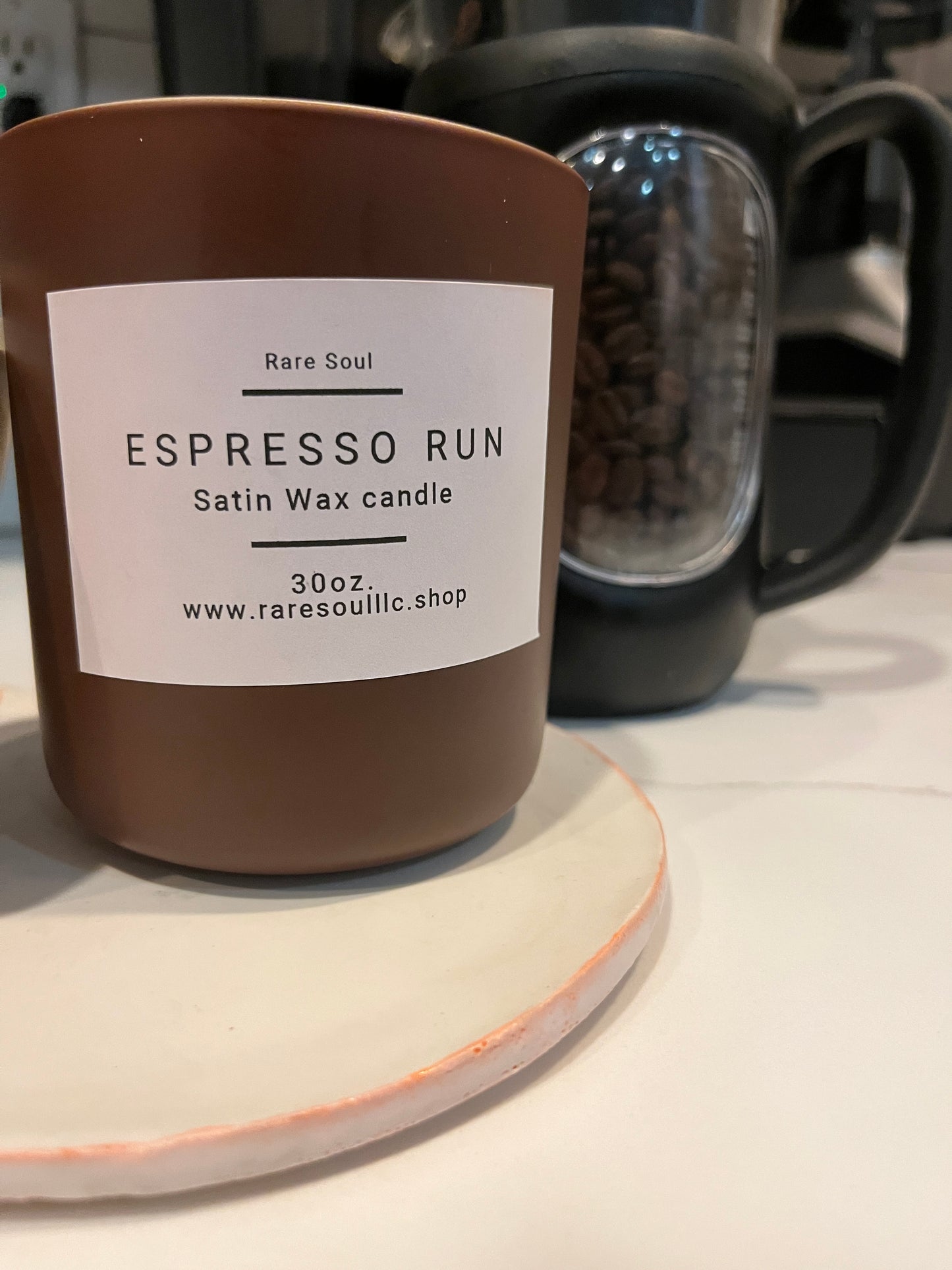 Espresso candle