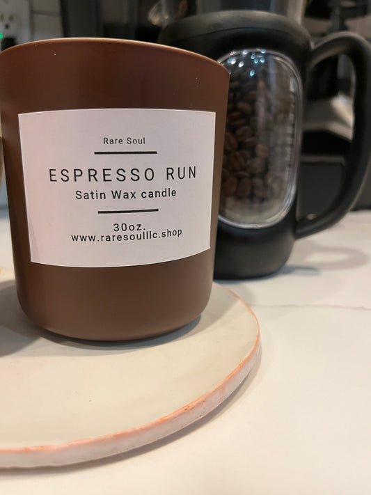 Espresso candle